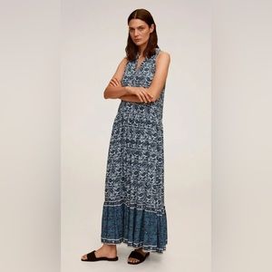 Mango Flowy Maxi Dress